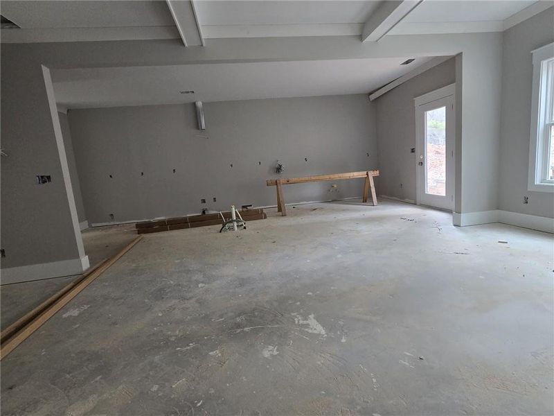 In-progress construction of a new home in , Hapeville, GA (Image 7).