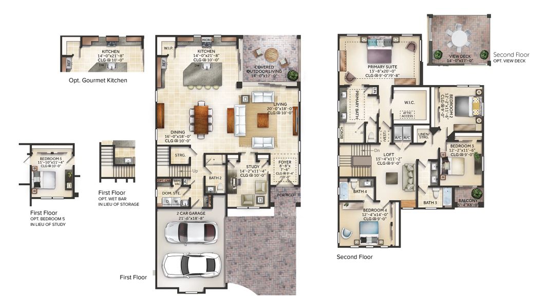 Torrey Pines II Floor Plan Torrey Pines II Floor Plan