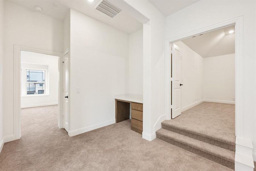 Spacious, unfurnished interior of a new home in Windsong Ranch Classic 61, Prosper (Image 36).