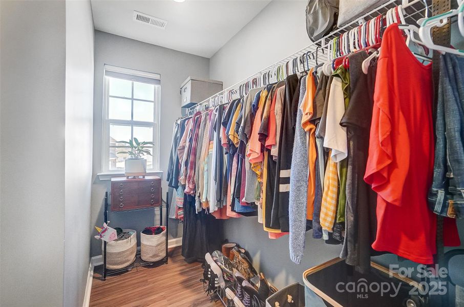 Primary Bedroom's walk-in Closet