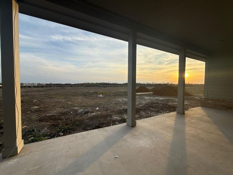 In-progress construction of a new home in Clear Sky Addition, Valley View, TX (Image 3).