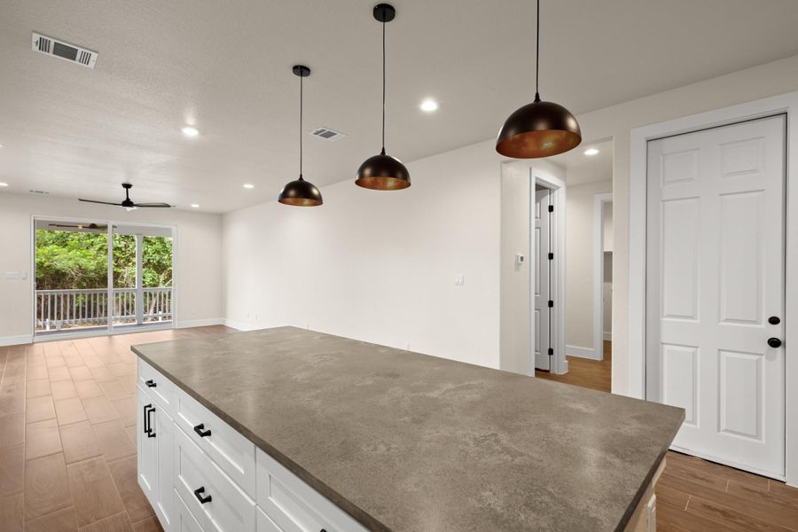 Furnished interior view inside a new home in , Bastrop (Image 7).