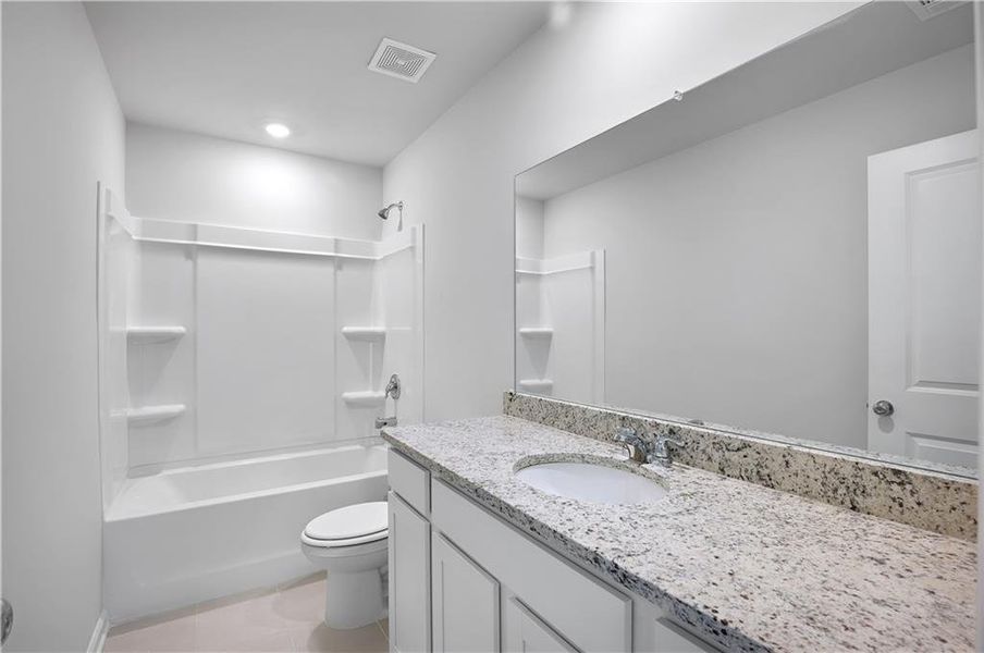 Furnished interior view inside a new home in Avery Ridge, Gainesville (Image 7). Furnished interior view inside a new home in Avery Ridge, Gainesville (Image 7).