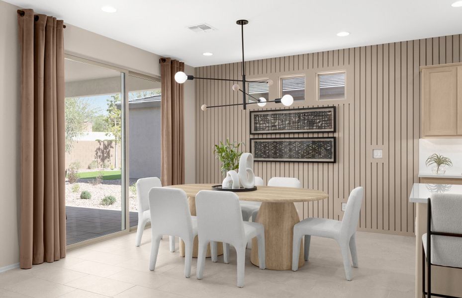 Representative furnished interior of a home built from the Hideaway by Del Webb in Sun City Anthem at Merrill Ranch, Florence (Image 5).