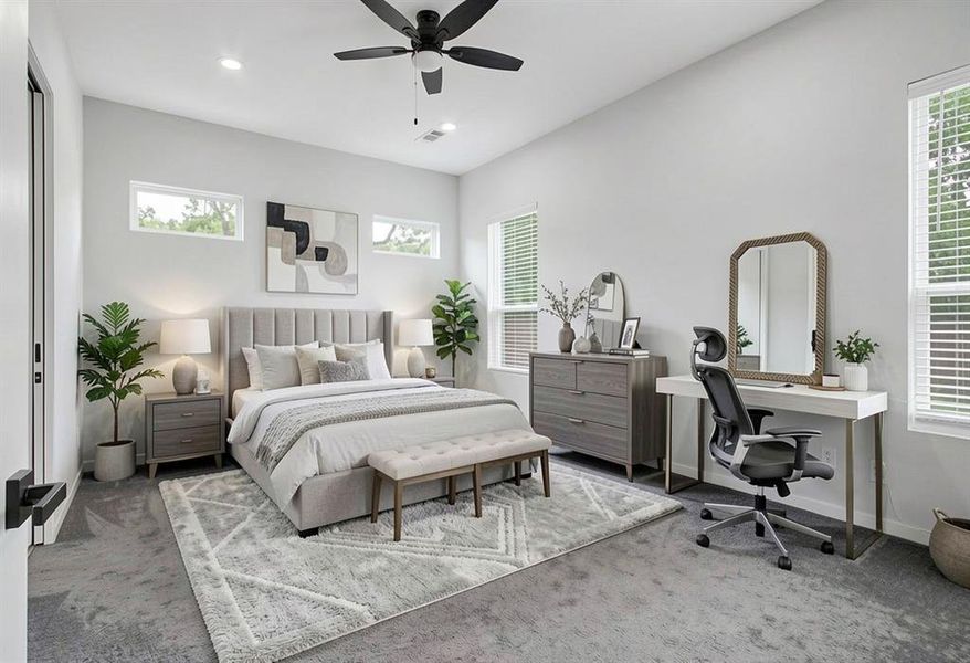 Furnished interior view inside a new home in , North Richland Hills (Image 16).