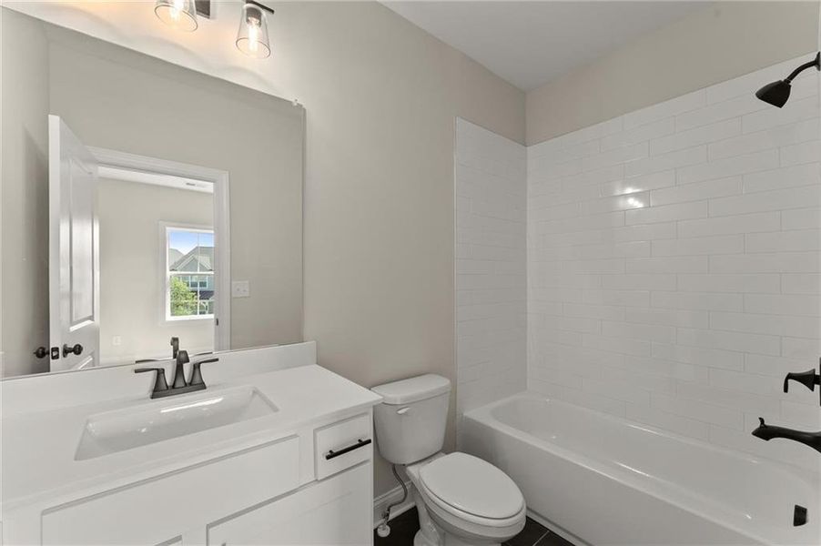 Furnished interior view inside a new home in West Highlands, Atlanta (Image 13). Furnished interior view inside a new home in West Highlands, Atlanta (Image 13).