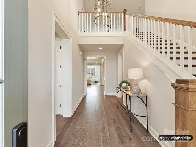 Furnished interior view inside a new home in McLean - South Shore, Clover (Image 23).