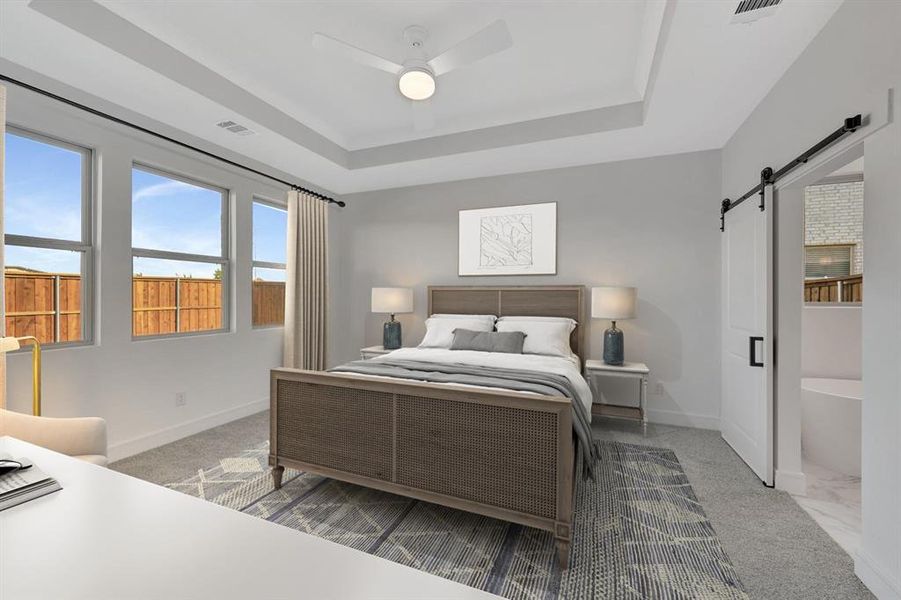 Furnished interior view inside a new home in Gateway Parks, Forney (Image 5). Furnished interior view inside a new home in Gateway Parks, Forney (Image 5).