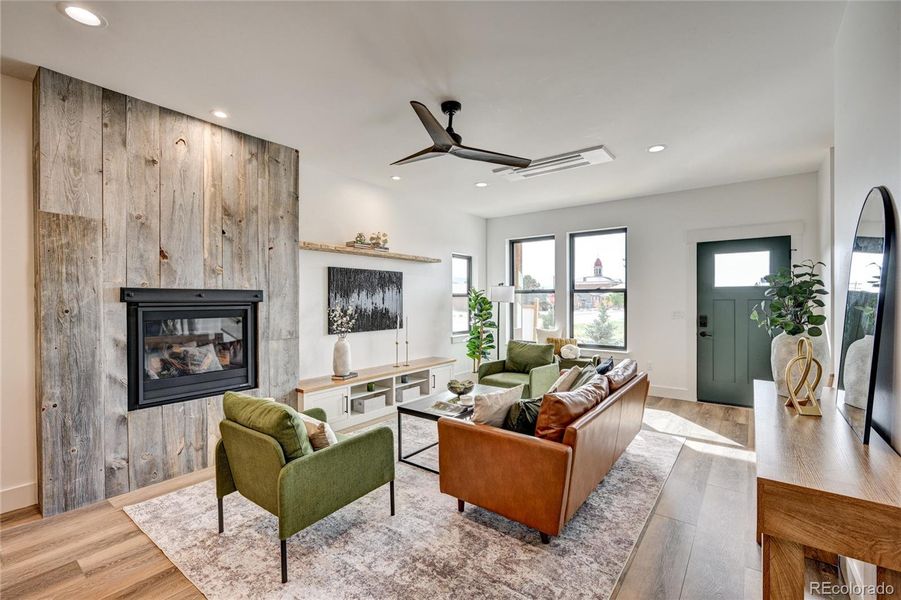 Furnished interior view inside a new home in , Buena Vista (Image 8). Furnished interior view inside a new home in , Buena Vista (Image 8).