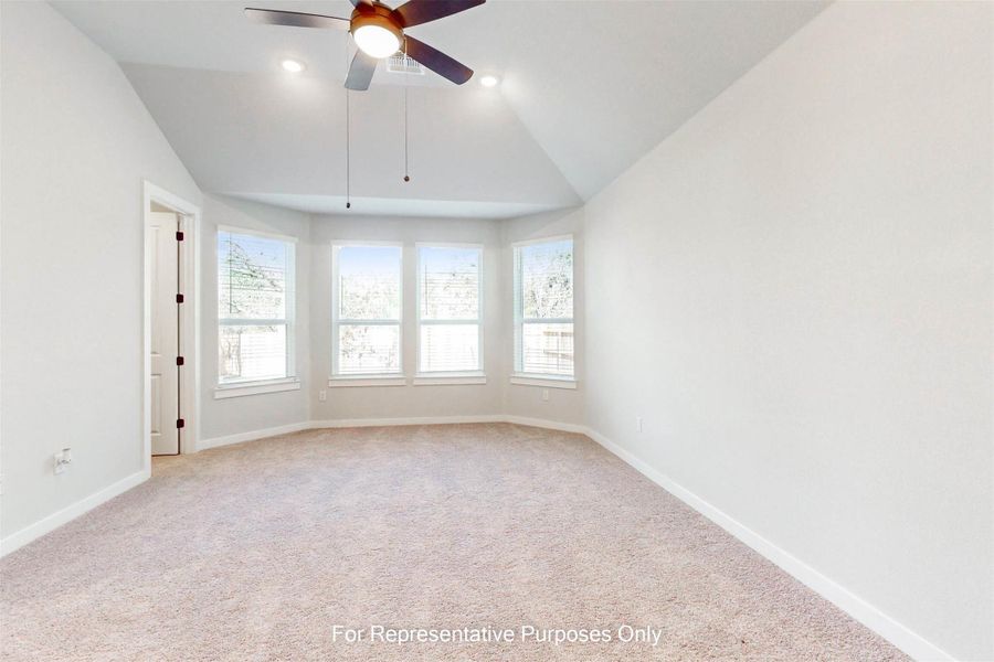 Spacious, unfurnished interior of a new home in Barksdale, Leander (Image 9).