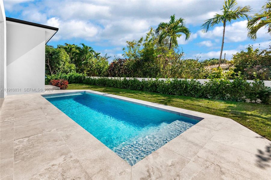 Exterior details and patio area of a home in , Miami Beach (Image 33).