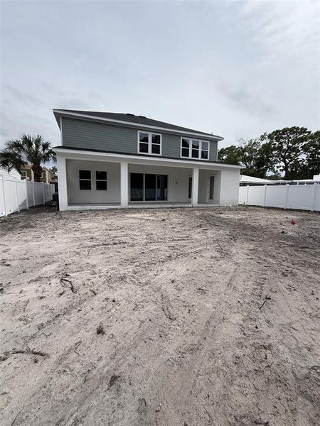 Exterior details and patio area of a home in , Tampa (Image 3). Exterior details and patio area of a home in , Tampa (Image 3).