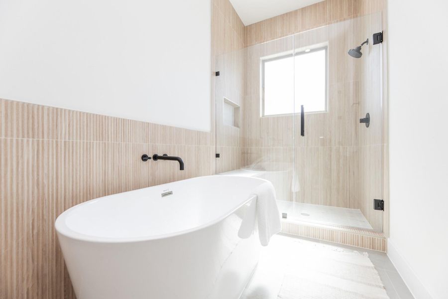 Furnished interior view inside a new home in , Houston (Image 5).