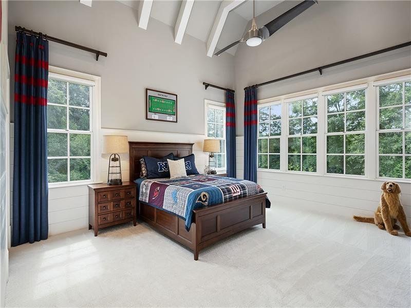 Furnished interior view inside a new home in Crossroads, Alpharetta (Image 9).