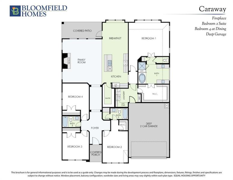 2D floor plan layout of this home in Chaparral Park, Oak Point, TX (Image 3).