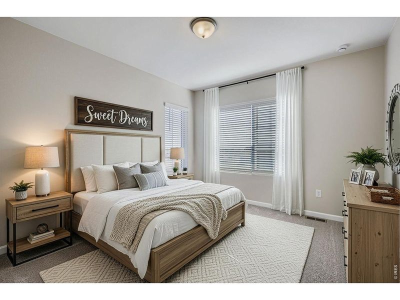 Furnished interior view inside a new home in Northfield, Fort Collins (Image 9).