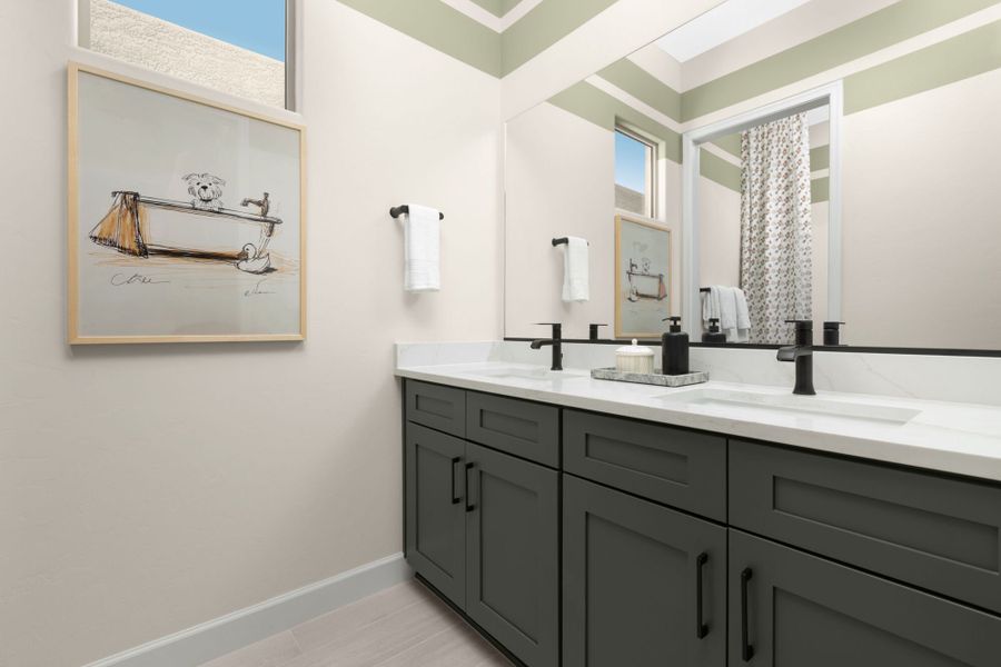 Representative furnished interior of a home built from the Emilia by Mattamy Homes in Covena Pointe, Tucson (Image 16).