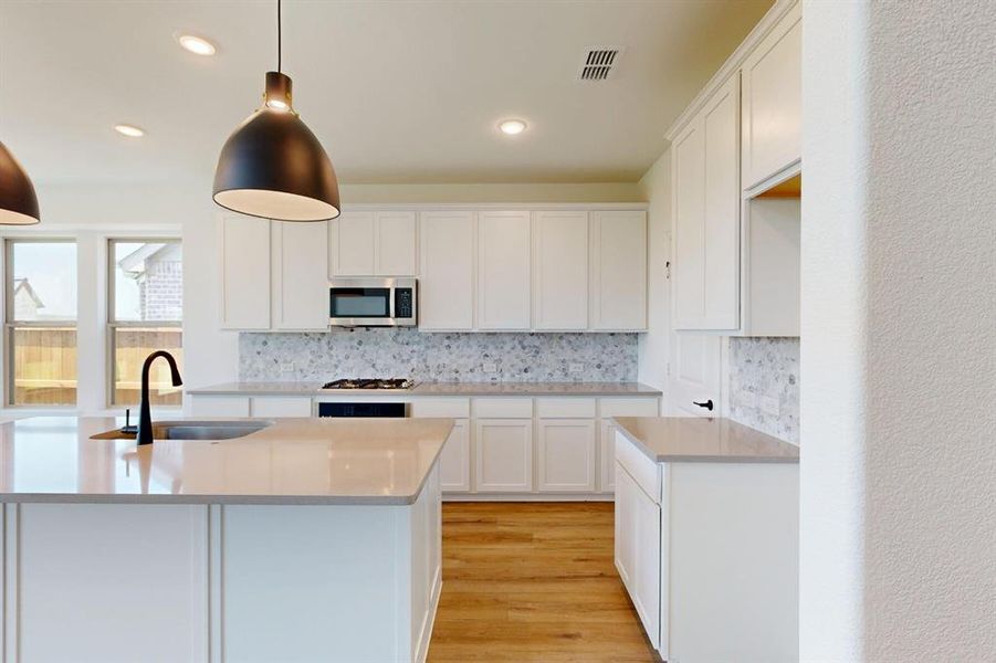 Furnished interior view inside a new home in Lilybrooke at Legacy Hills, Celina (Image 10). Furnished interior view inside a new home in Lilybrooke at Legacy Hills, Celina (Image 10).