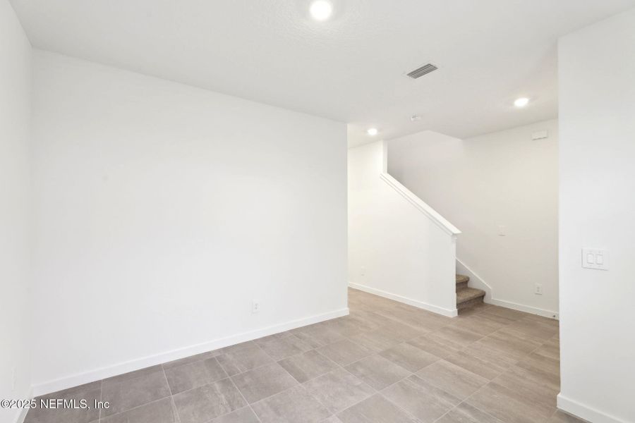 Spacious, unfurnished interior of a new home in Lakes at Bella Lago - Signature Series, Green Cove Springs (Image 14). Spacious, unfurnished interior of a new home in Lakes at Bella Lago - Signature Series, Green Cove Springs (Image 14).