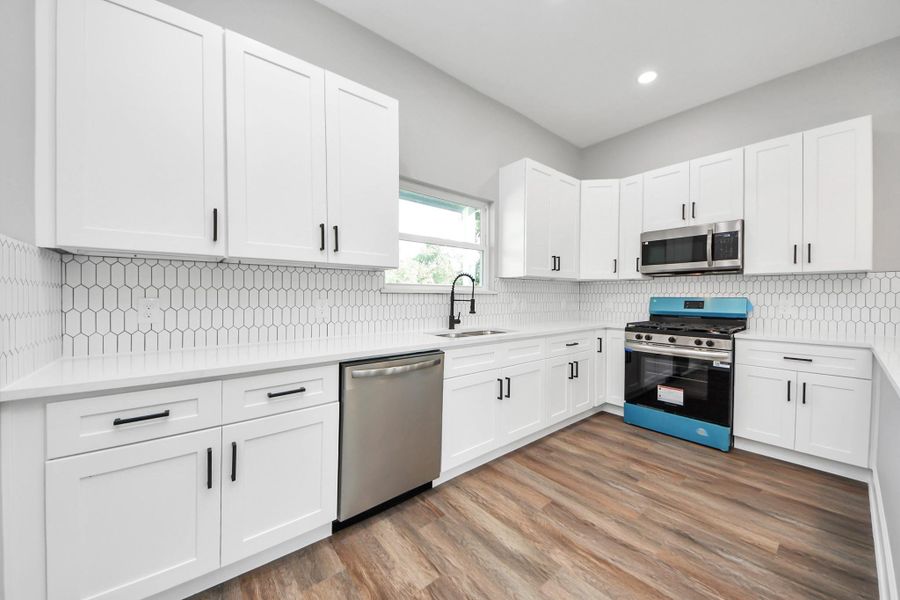 Furnished interior view inside a new home in , Houston (Image 9).
