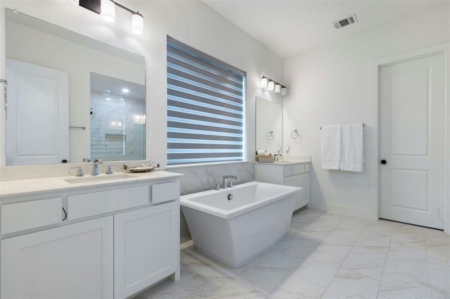 Furnished interior view inside a new home in , Prosper (Image 10). Furnished interior view inside a new home in , Prosper (Image 10).