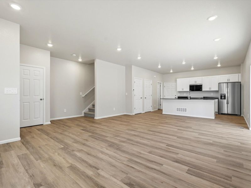 Spacious, unfurnished interior of a new home in York Station, Thornton (Image 11).