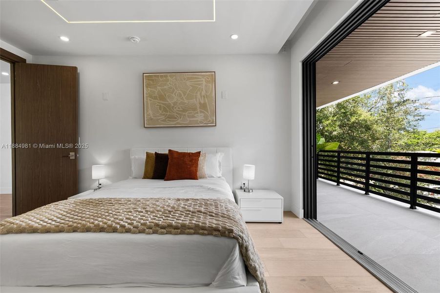 Furnished interior view inside a new home in , Miami (Image 10). Furnished interior view inside a new home in , Miami (Image 10).