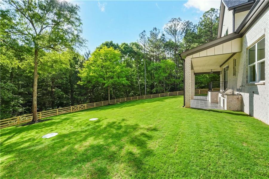 Exterior details and patio area of a home in , Lawrenceville (Image 34).