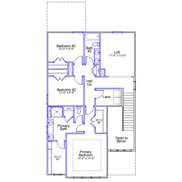 2D floor plan layout of this home in Sweetbrier, Durham, NC (Image 3). 2D floor plan layout of this home in Sweetbrier, Durham, NC (Image 3).