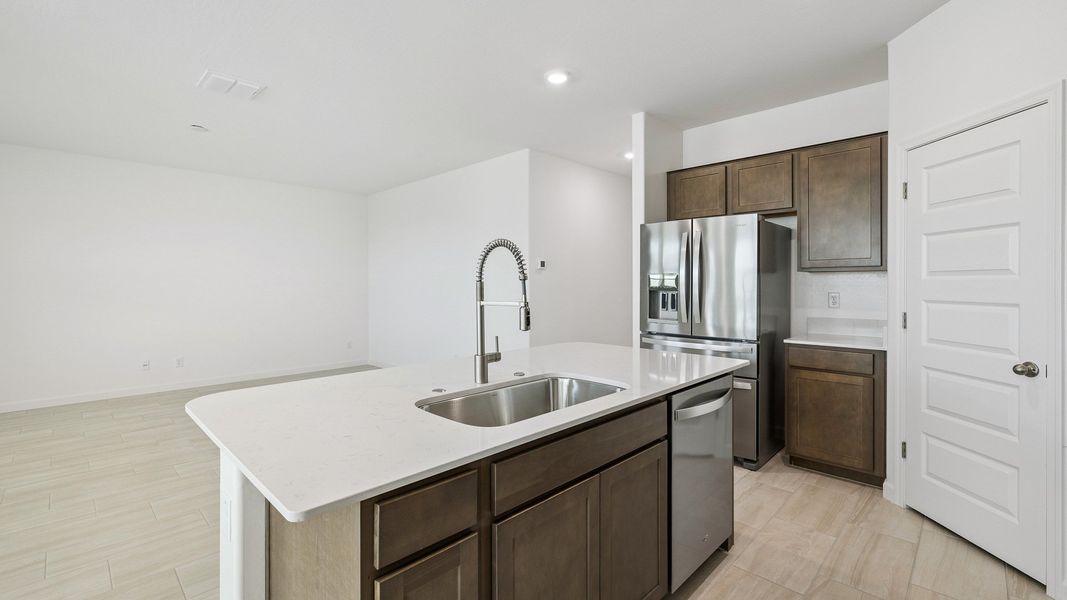 Furnished interior view inside a new home in Desert Moon Estates, Buckeye (Image 6).