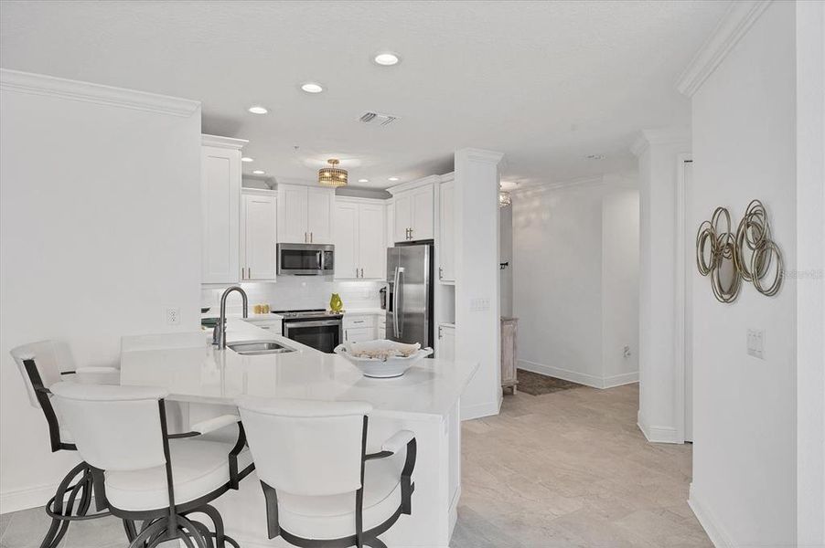 Furnished interior view inside a new home in , Bradenton (Image 14).