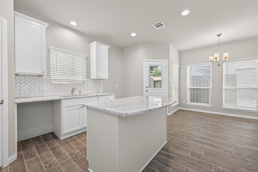 Furnished interior view inside a new home in Woodland Lakes, Huffman (Image 9).