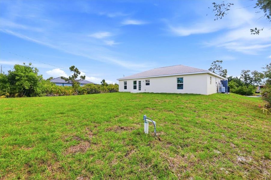 Exterior details and patio area of a home in , Englewood (Image 16).