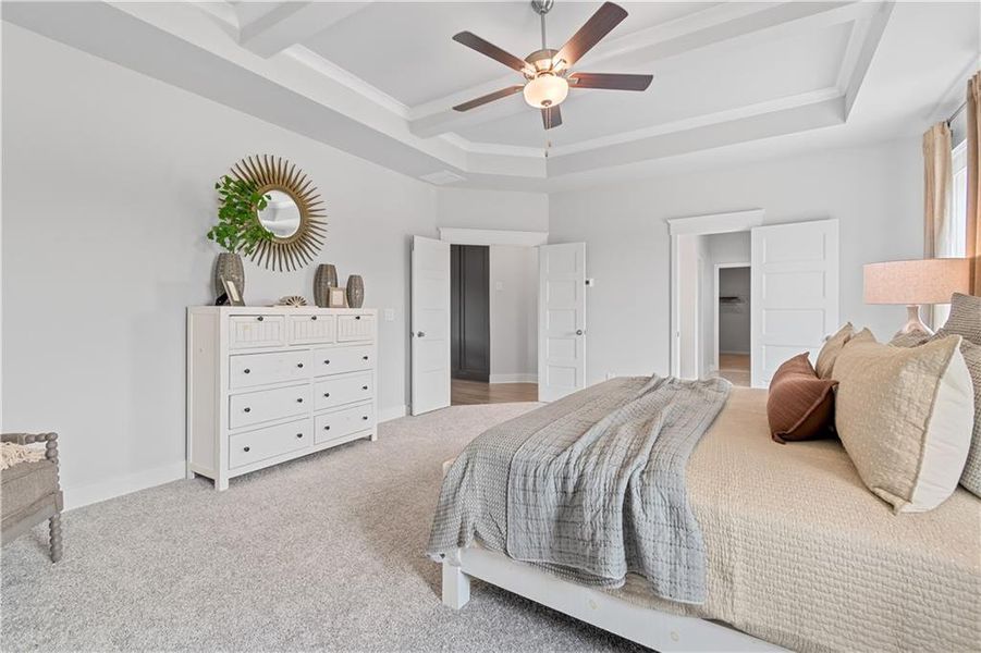 Furnished interior view inside a new home in Fowler Farms, Auburn (Image 13).