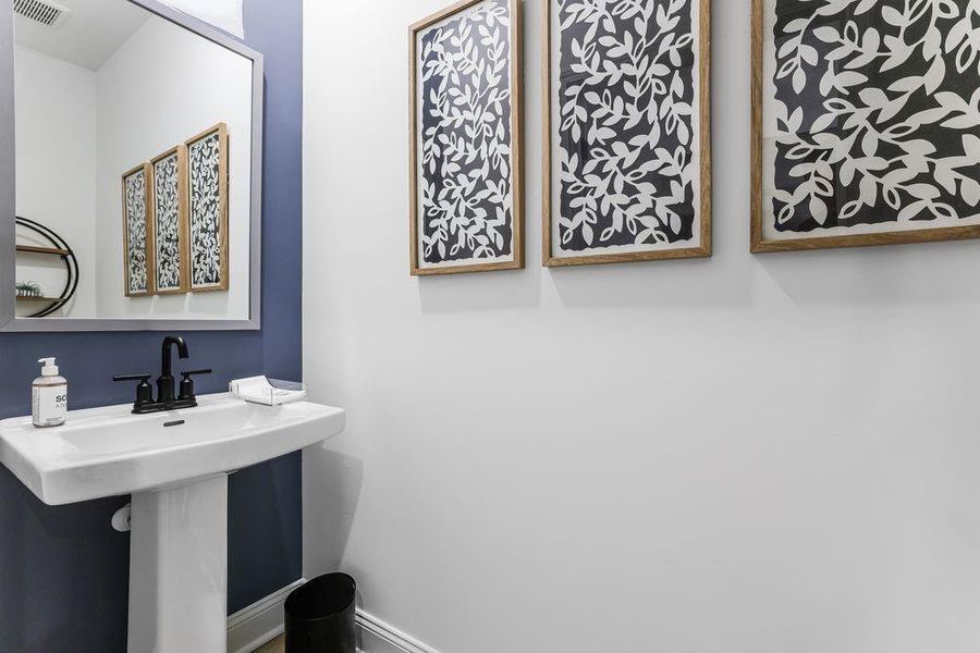 Furnished interior view inside a new home in Reserve at Hickory Walk, Kennesaw (Image 40).