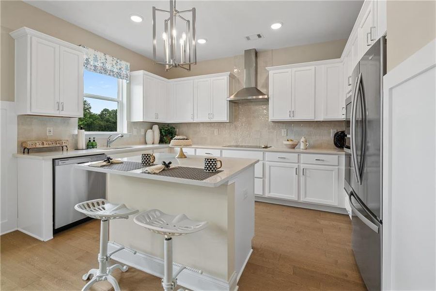 Furnished interior view inside a new home in Hickory Heights, Acworth (Image 14).