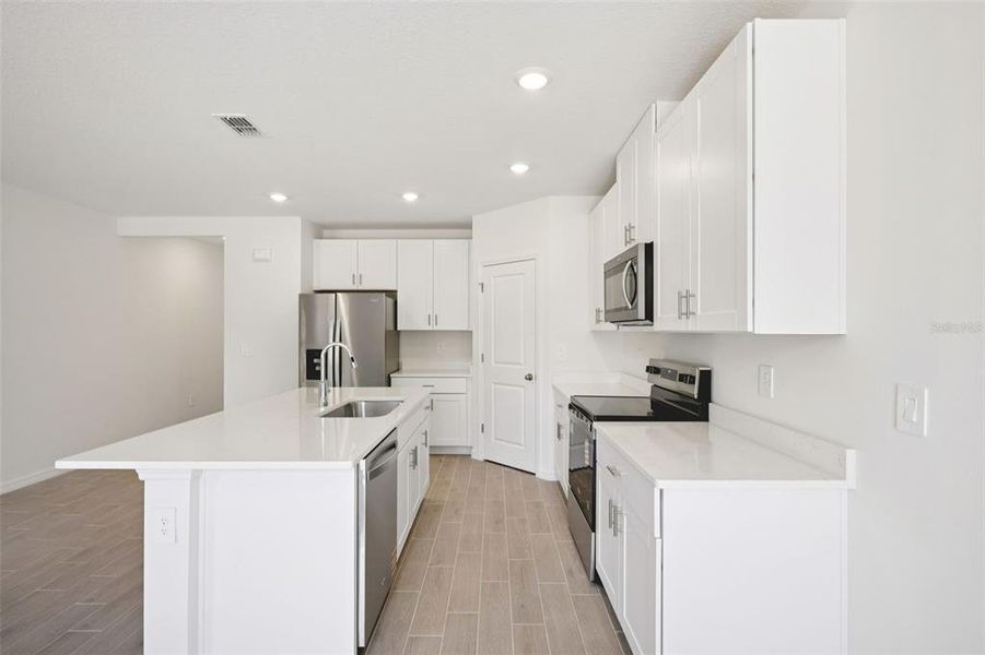 Furnished interior view inside a new home in Leyland Preserve - Classic Series, Brooksville (Image 9).