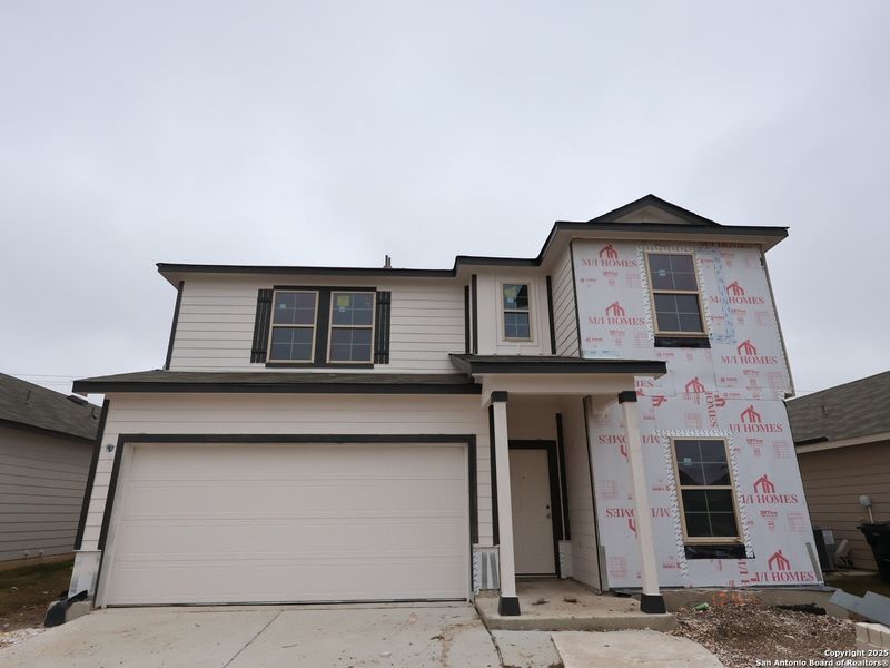 In-progress construction of a new home in Meadows at Clear Springs, New Braunfels, TX (Image 28). In-progress construction of a new home in Meadows at Clear Springs, New Braunfels, TX (Image 28).