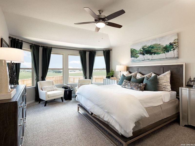 Furnished interior view inside a new home in , Cibolo (Image 7). Furnished interior view inside a new home in , Cibolo (Image 7).