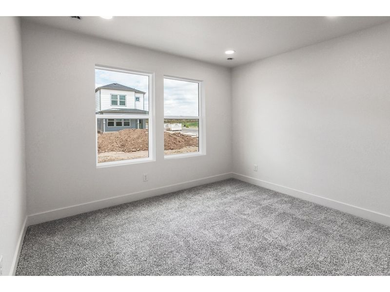 Spacious, unfurnished interior of a new home in Prairie Song Cottages, Windsor (Image 49). Spacious, unfurnished interior of a new home in Prairie Song Cottages, Windsor (Image 49).