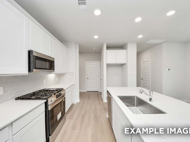 Representative furnished interior of a home built from the The Blanco F by Davidson Homes LLC in Windmill Estates, Magnolia (Image 8).