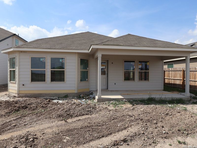 Exterior details and patio area of a home in Agave, San Antonio (Image 19). Exterior details and patio area of a home in Agave, San Antonio (Image 19).