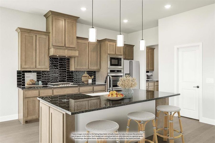 Furnished interior view inside a new home in The Oaks, Red Oak (Image 14). Furnished interior view inside a new home in The Oaks, Red Oak (Image 14).