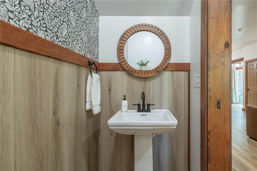 Close-up of interior finishes inside a home in , Ellijay (Image 18).