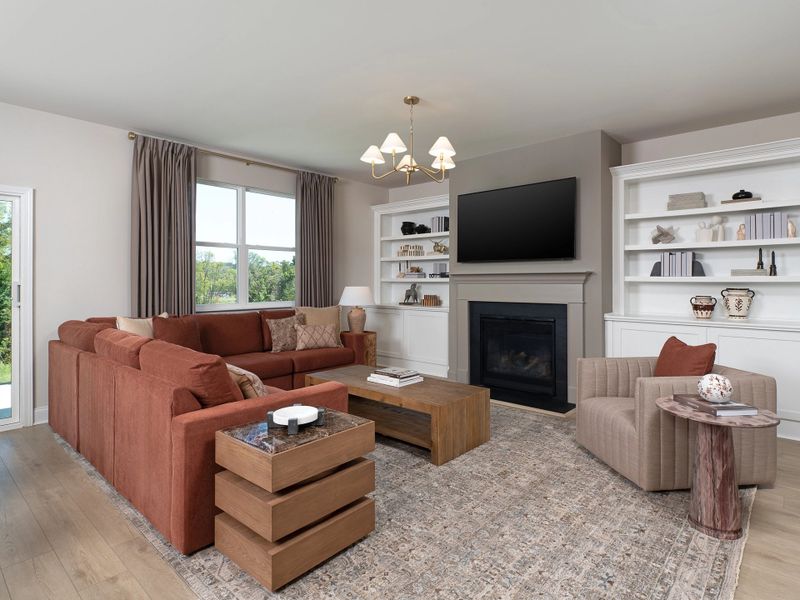 Living Room | For representation purposes only. Options and layout may vary by community and home plan.
