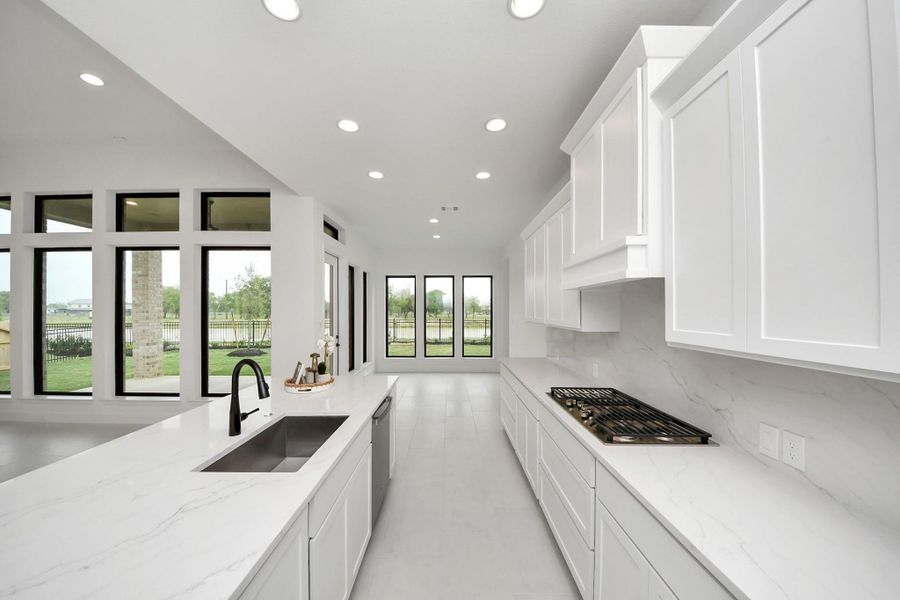 Furnished interior view inside a new home in Candela South, Richmond (Image 9).