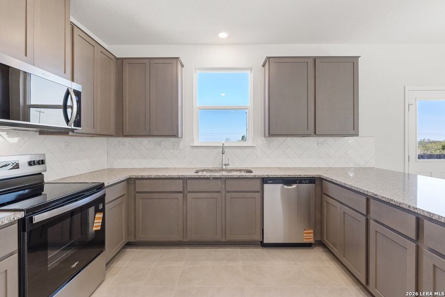 Furnished interior view inside a new home in Knox Ridge, Converse (Image 15).