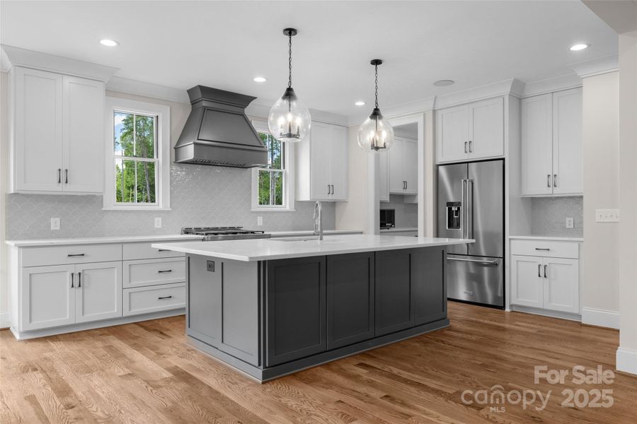 Furnished interior view inside a new home in , Clover (Image 7).
