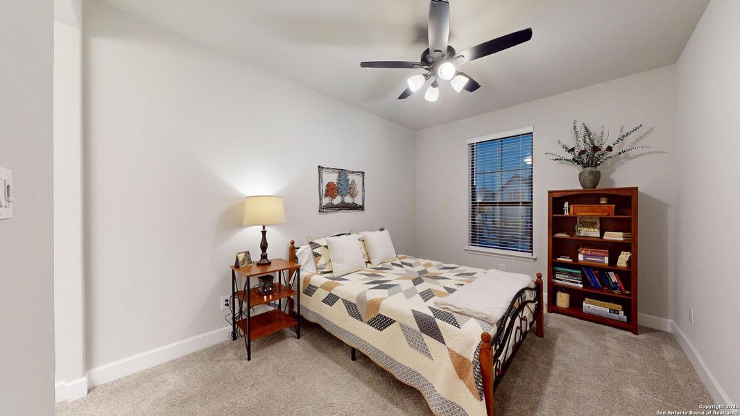 Furnished interior view inside a new home in Weston Oaks 55', San Antonio (Image 43).