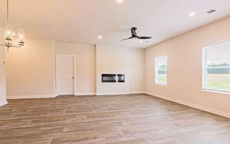 Spacious, unfurnished interior of a new home in Fern Dale, Fairburn (Image 18). Spacious, unfurnished interior of a new home in Fern Dale, Fairburn (Image 18).